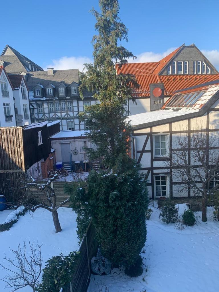 Ackerbuergerhaus Von 1604 Lejlighed Goslar Eksteriør billede