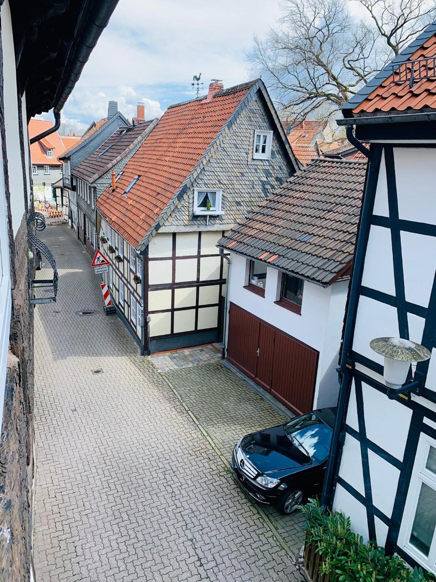 Ackerbuergerhaus Von 1604 Lejlighed Goslar Eksteriør billede