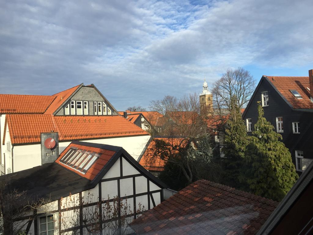Ackerbuergerhaus Von 1604 Lejlighed Goslar Eksteriør billede