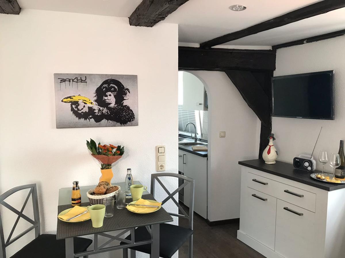 Ackerbuergerhaus Von 1604 Lejlighed Goslar Eksteriør billede