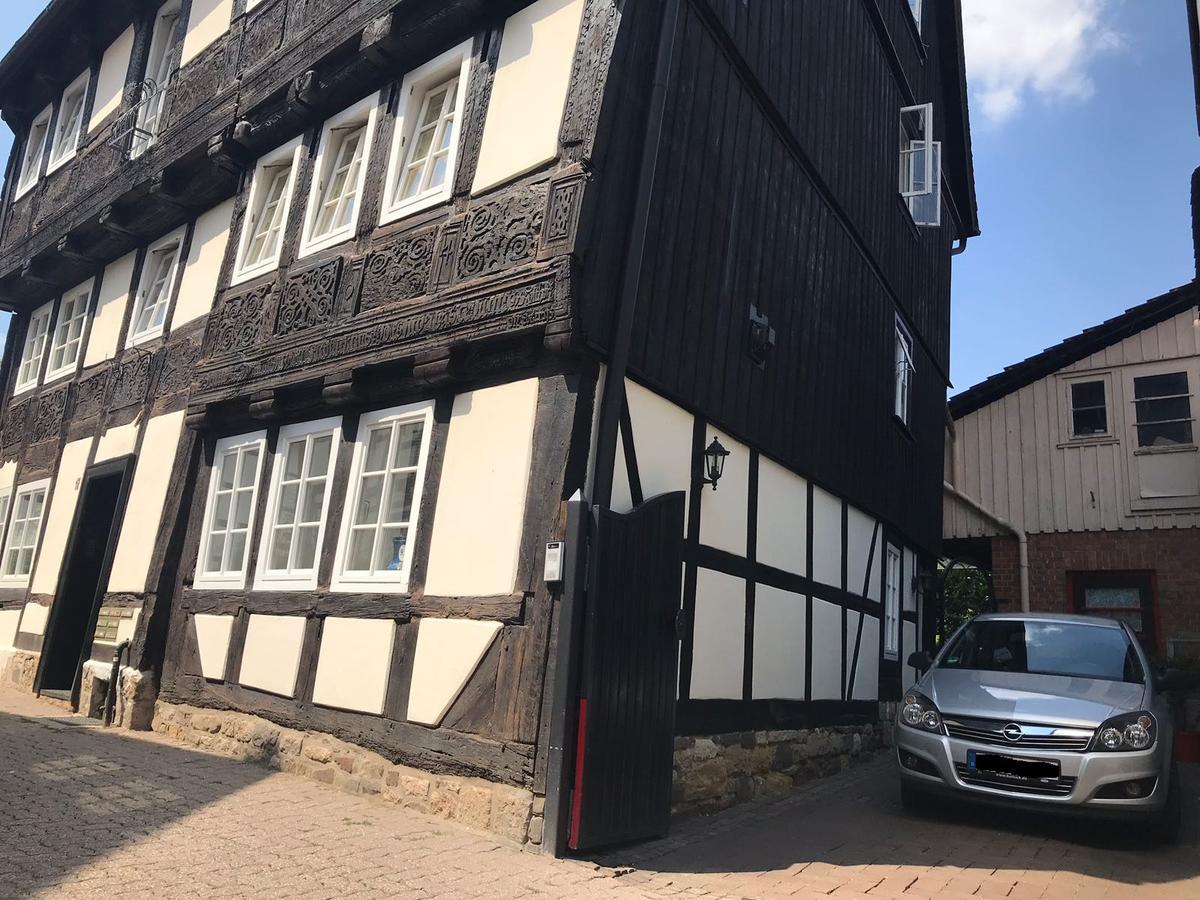Ackerbuergerhaus Von 1604 Lejlighed Goslar Eksteriør billede