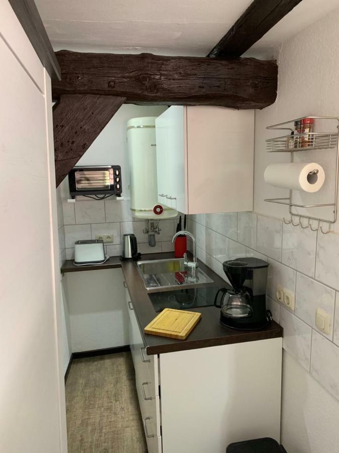 Ackerbuergerhaus Von 1604 Lejlighed Goslar Eksteriør billede